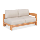 Module latéral gauche du canapé Rae 154 x 88 x 63,5 cm - Teck recyclé