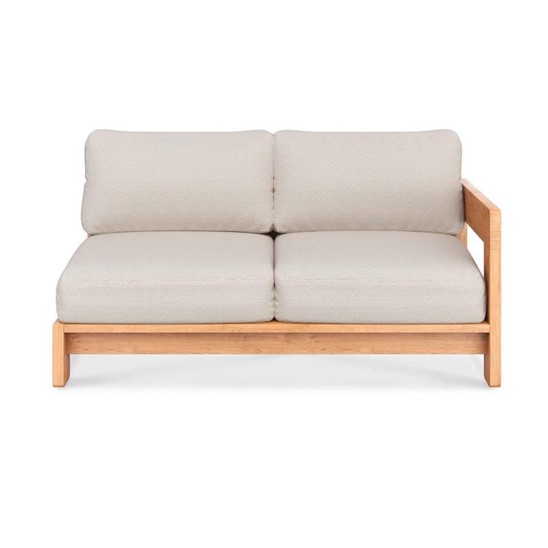 Module latéral gauche du canapé Rae 154 x 88 x 63,5 cm - Teck recyclé