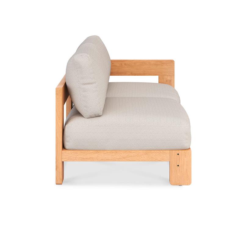 Module latéral gauche du canapé Rae 154 x 88 x 63,5 cm - Teck recyclé