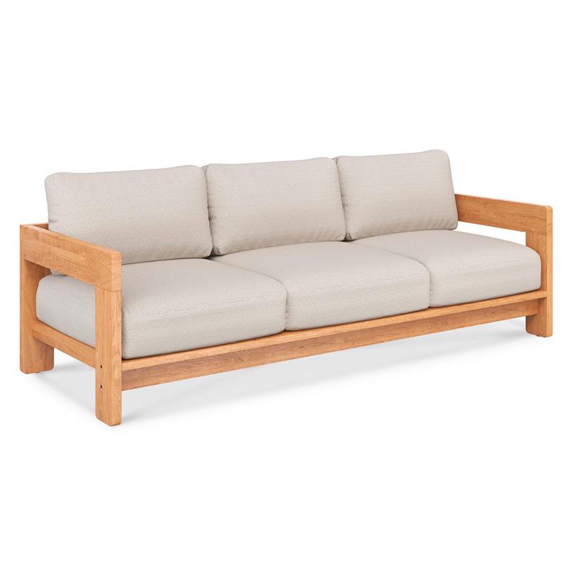 Canapé 3 places Rae 230 x 88 x 63,5 cm - Teck recyclé