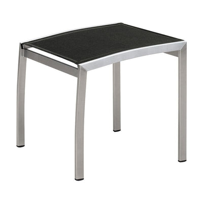 Repose-pieds Alzette en acier inoxydable avec Batyline