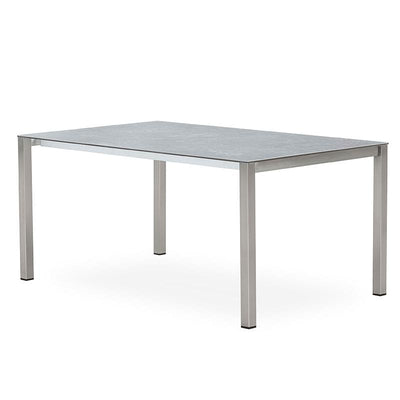 Marikk front extending table 280/220/160x99.5 cm ceramic top with stainless steel frame