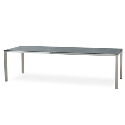 Marikk front extending table 280/220/160x99.5 cm ceramic top with stainless steel frame
