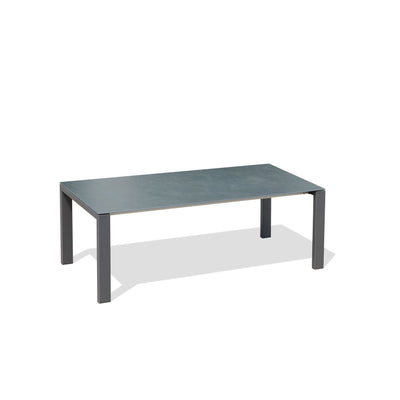 Marikk Deluxe  Frontausziehtisch 300/240/180x100cm Keramikplatte + Edelstahl pulverbeschichet +Rollen