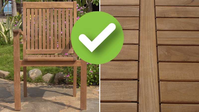 Möbel aus Teak "Grade A"