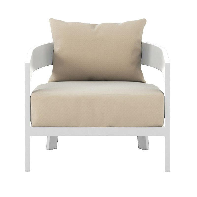 Fauteuil Vento en aluminium 1 place 80 x 83,7 x 66 cm
