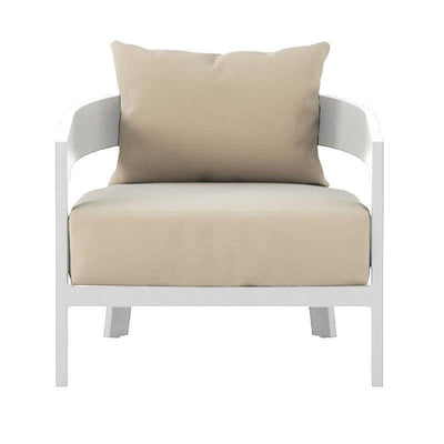 Fauteuil Vento en aluminium 1 place 80 x 83,7 x 66 cm