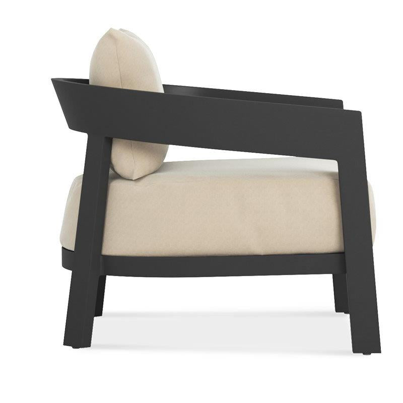 Fauteuil Vento en aluminium 1 place 80 x 83,7 x 66 cm