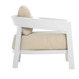 Fauteuil Vento en aluminium 1 place 80 x 83,7 x 66 cm
