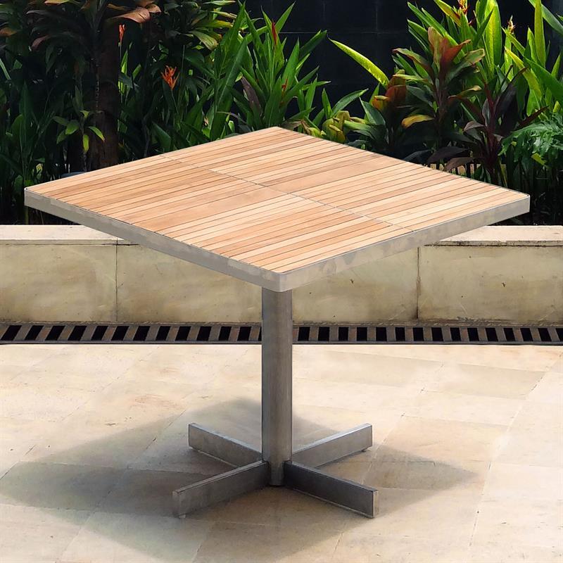 Table de bistrot Tessin 90 x 90 x 74 cm