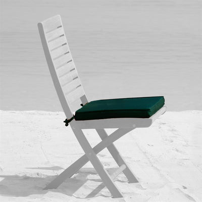 Coussin d'assise pour chaise pliante 45 x 40 cm SunProof pour chaises pliantes Comforteck, Denver, Trent