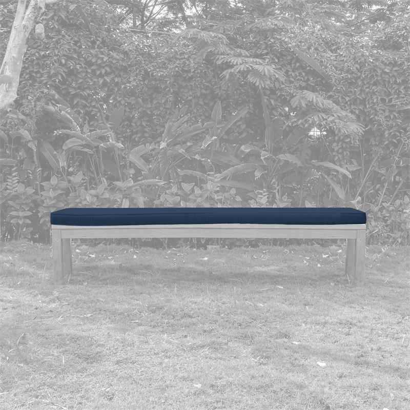 Coussin de banc sans dossier 100x40 cm SunProof