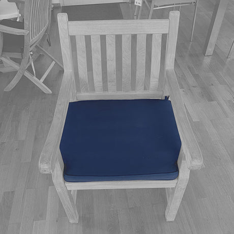 Coussin d'assise pour fauteuil 58x50cm avec découpe SunProof - pour les chaises de jardin Florida et Royal