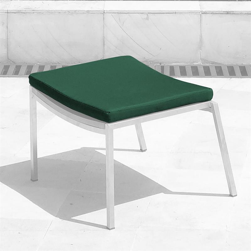 Coussin d'assise et repose-pieds Tessin pour chaise longue 54 x 44 x 4 cm Nagata