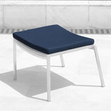 Coussin d'assise et repose-pieds Tessin pour chaise longue 54 x 44 x 4 cm SunProof