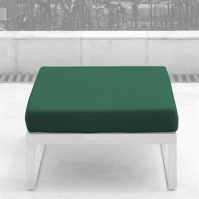 Coussin Tessin pour tabouret/repose-pieds 73x78x12cm Nagata
