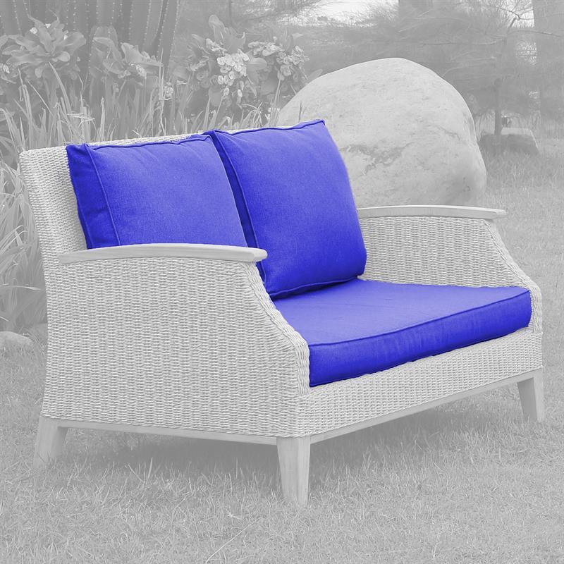 Ensemble de rembourrage Stokeham pour canapé 2 places, coussins d'assise et de dossier 3 pièces SunProof