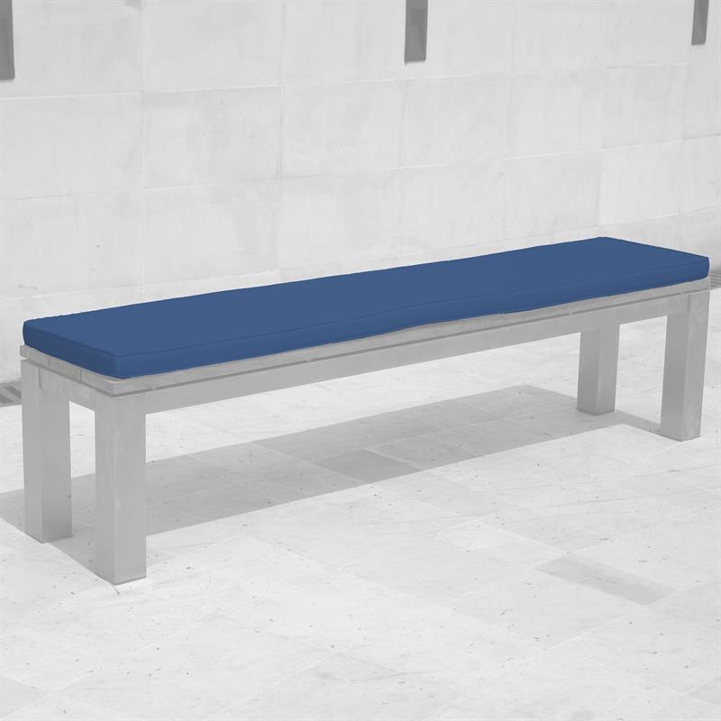 Coussin de banc pour banc sans dossier 190x45 cm Résistant au soleil