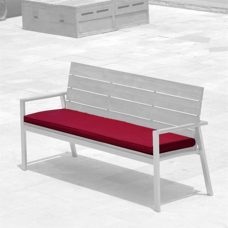 Coussin de banc 190 pour banc Zilart 182 et 190 182x49 cm Résistant au soleil