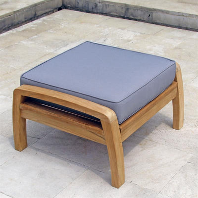 Coussin Corona pour tabouret/repose-pieds 60x60x12cm Résistant au soleil