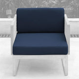Ensemble de rembourrage Tessin module de salon module central/fauteuil épaisseur 12 cm SunProof 2 pièces