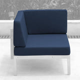 Ensemble de meubles d'angle modulaire Tessin 78 x 78 x 12 cm, épaisseur 12 cm, SunProof 3 pièces