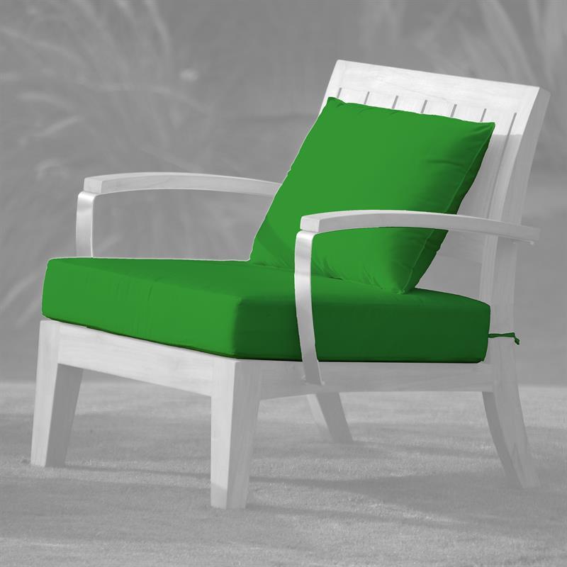 Ensemble de fauteuils rembourrés Nivelle 2 pièces 12 cm d'épaisseur Nagata