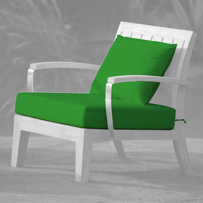 Ensemble de rembourrage Nivelle pour fauteuil 2 pièces, épaisseur 12 cm, résistant au soleil