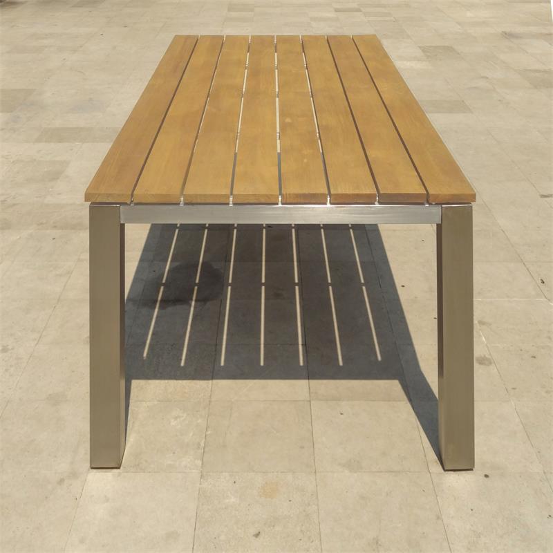 Zilart Bank Set Vintage 160/2/2 bestehend aus Zilart Esstisch 160 x 100, 2x Zilart Gartenbänken und 2x Zilart Hockern