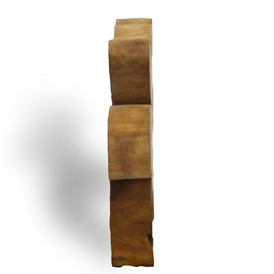 Teakholzelch groß - ca. 31 cm
