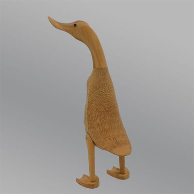 Canard »Anna« - grand canard beige-brun dressé sans chaussures