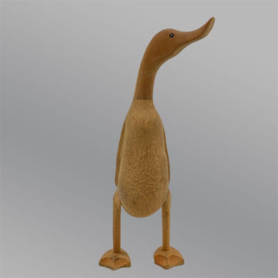 Canard »Anna« - grand canard beige-brun dressé sans chaussures