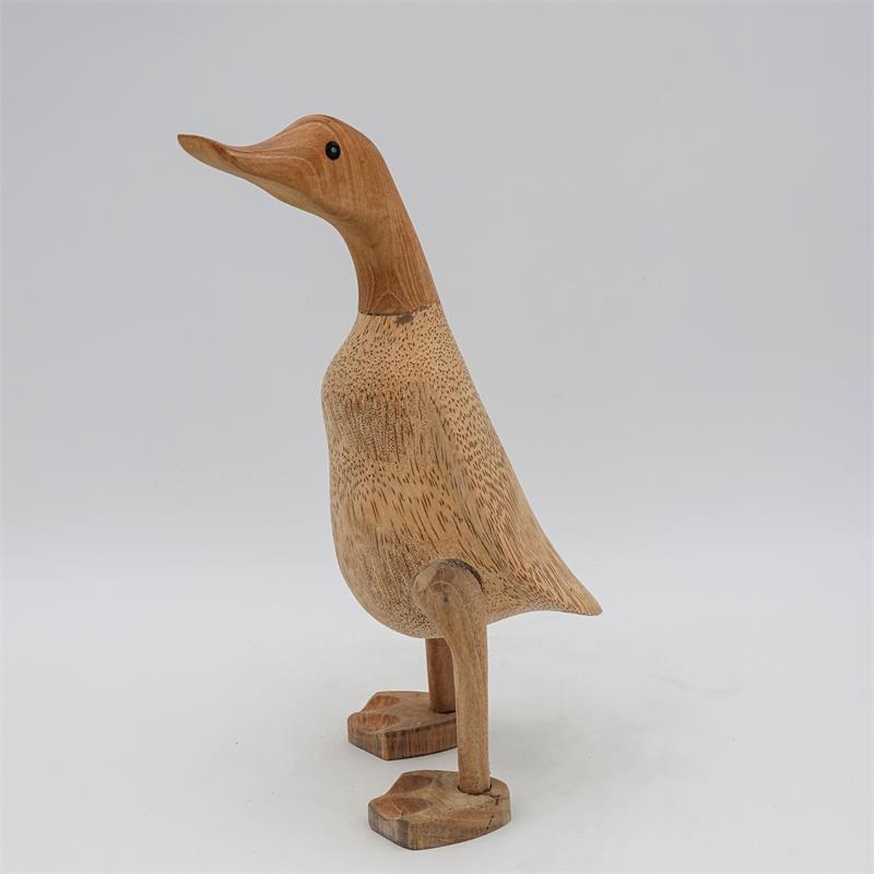 Canard »Angelina« - beige-brun moyen dressé sans chaussures