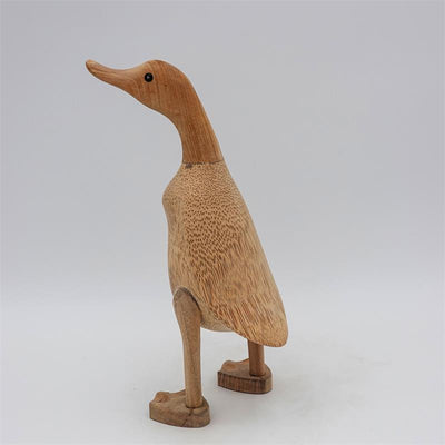 Canard »Angelina« - beige-brun moyen dressé sans chaussures