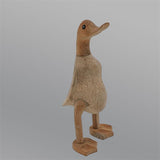 Canard »Ammelia« - petit canard beige-brun dressé sans chaussures