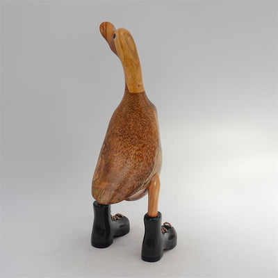 Canard »Chiara« - dressé marron moyen avec des chaussures noires