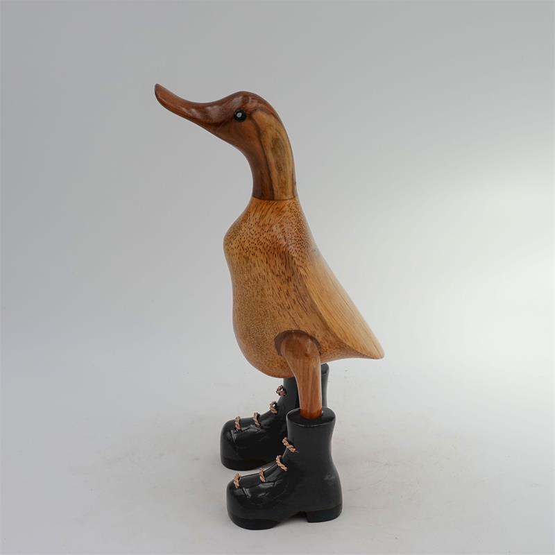 Canard »Celina« - petit canard dressé brun avec des chaussures noires