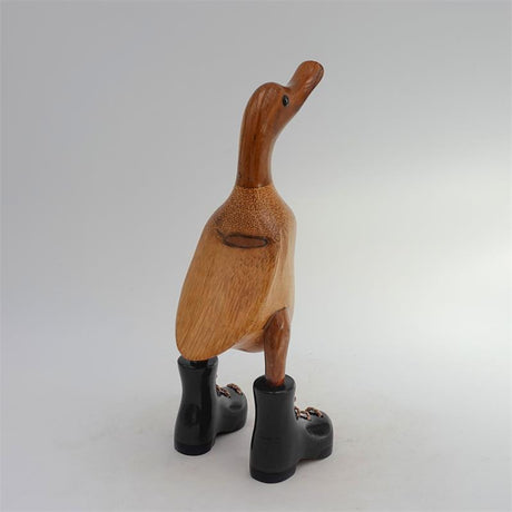 Canard »Celina« - petit canard dressé brun avec des chaussures noires