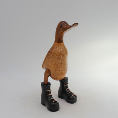 Canard »Celina« - petit canard dressé brun avec des chaussures noires