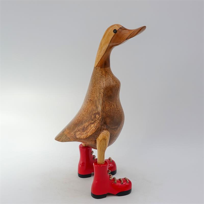 Canard »Claudia« - chaussures rouges dressées marron moyen