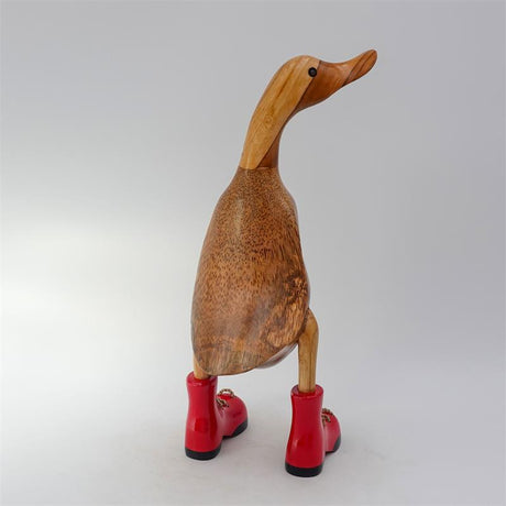 Canard »Claudia« - chaussures rouges dressées marron moyen