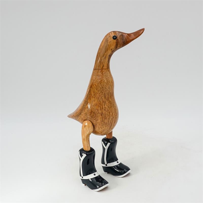 Bottes de cowboy noires Duck Cowboy « Apaplatschka » petites bottes de cowboy marron