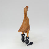 Bottes de cowboy noires Duck Cowboy « Apaplatschka » petites bottes de cowboy marron