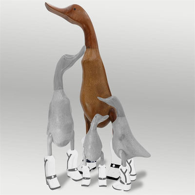 Bottes de cowboy blanches géantes marron « Wyatt Drake »