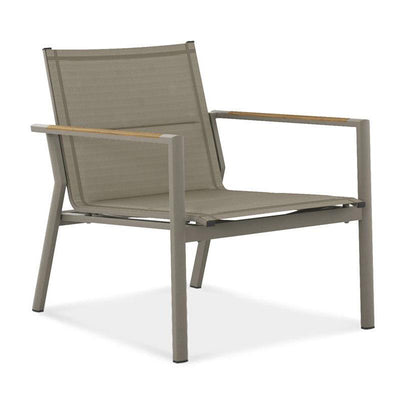 Gazelig Sessel 1 Sitzer  70 x 81,5 x 77 cm Aluminium und Batyline