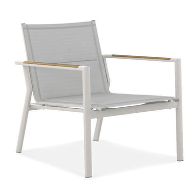 Gazelig Sessel 1 Sitzer  70 x 81,5 x 77 cm Aluminium und Batyline