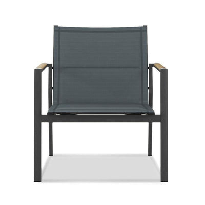Gazelig Sessel 1 Sitzer  70 x 81,5 x 77 cm Aluminium und Batyline