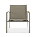 Gazelig Sessel 1 Sitzer  70 x 81,5 x 77 cm Aluminium und Batyline