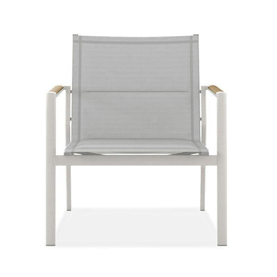 Gazelig Sessel 1 Sitzer  70 x 81,5 x 77 cm Aluminium und Batyline