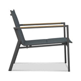Gazelig Sessel 1 Sitzer  70 x 81,5 x 77 cm Aluminium und Batyline